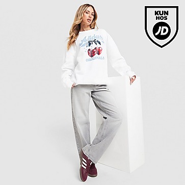 Adidas Originals Cherry Boyfriend Crew Sweatshirt
