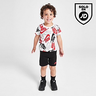 Nike Conjunto de camiseta y pantalón corto All Over Print para bebé