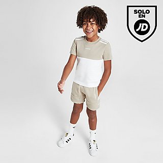 adidas Originals Conjunto Camiseta/Pantalón Corto Bloque de Color Infantil
