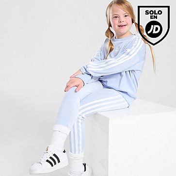 adidas Originals Girls' Velour Crew chándal Children