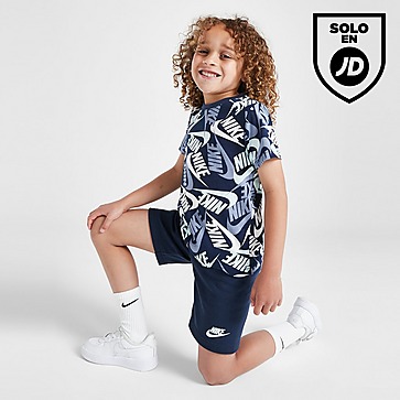 Nike Conjunto camiseta/pantalón corto All Over Print infantil