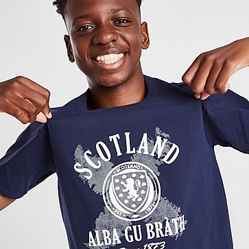Official Team camiseta Escocia Alba júnior