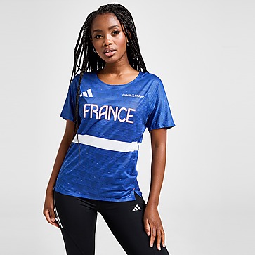 adidas Camiseta Team France Athletisme (Mujer)