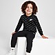 Negro Nike All Over Print Crew Tracksuit Infant
