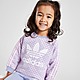 Azul adidas Originals Girls' Monogram Crew/Leggings Set Infant