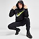 Negro Nike Swoosh Sudadera con capucha