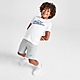 Blanco Nike Conjunto de camiseta y pantalón corto Fade Logo Infantil