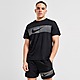 Negro Nike Miler Flash Camiseta de running Dri-FIT UV de manga corta