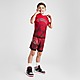 Rojo Jordan Camiseta/ Pantalón Corto Mesh Fade Infantil