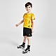 Amarillo Jordan Conjunto de camiseta y pantalón corto para bebé All Over Print