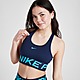 Azul Nike Girls' Fitness Pro Sports Bra Junior