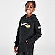 Negro Nike NBA LA Lakers Sudadera con capucha Júnior