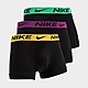 Negro Nike Pack 3 Boxers