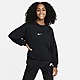 Negro Nike Girls' Dance Fleece Crew Sweatshirt Junior