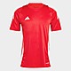 Rojo/Blanco adidas Camiseta Tiro 24