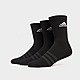 Negro adidas 3 Pack Crew Socks