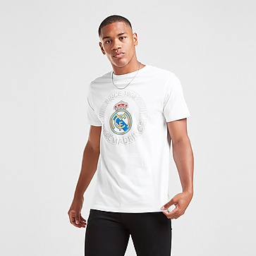 Official Team camiseta Real Madrid Crest Short Sleeve