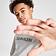 Gris Calvin Klein Institutional Logo Hoodie Junior