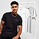 Blanco/Gris/Negro McKenzie pack de 3 camisetas Essential