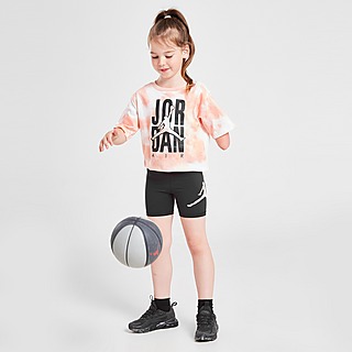 Jordan Girls' Tie-Dye T-Shirt/Shorts Set Children
