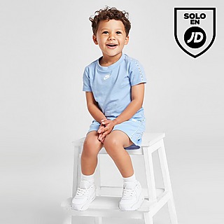 Nike conjunto camiseta/pantalón corto Swoosh Tape para bebé