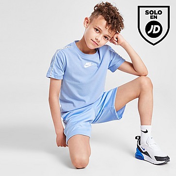 Nike conjunto camiseta/pantalón corto Swoosh Tape infantil