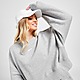 Gris/Gris/Blanco Nike Trend Fleece Crop Oversized Sweatshirt