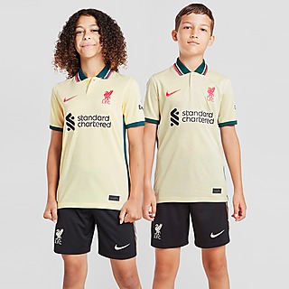 Nike camiseta segunda equipación Liverpool FC 2021/22 júnior