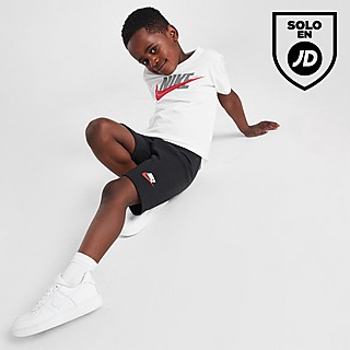 Nike conjunto camiseta/shorts Double Swoosh infantil