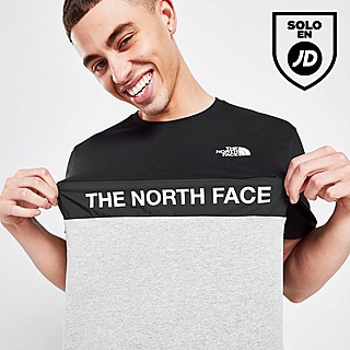 The North Face camiseta Colour Block Grid