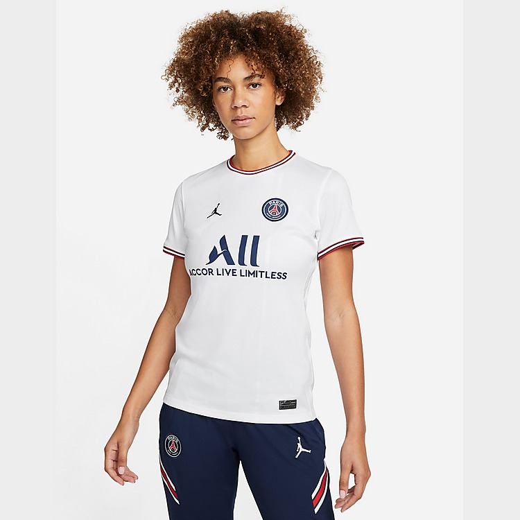 Jordan camiseta Paris Saint Germain 2021/22 4. ª equipación para mujer