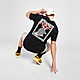 Negro Nike Back Graphic Fade T-Shirt