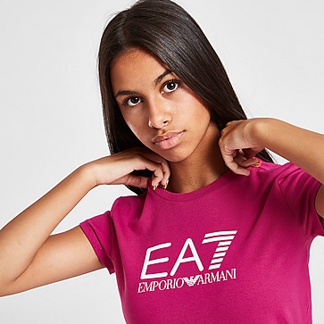 Emporio Armani EA7 Girls' Large Logo T-Shirt Junior