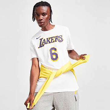 Nike camiseta NBA Los Angeles Lakers James #6