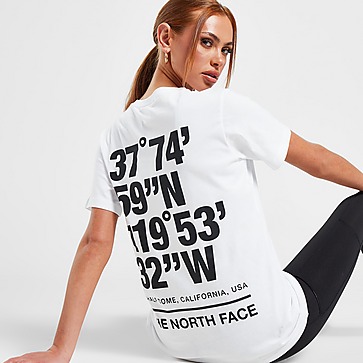 The North Face camiseta Coordinates Graphic