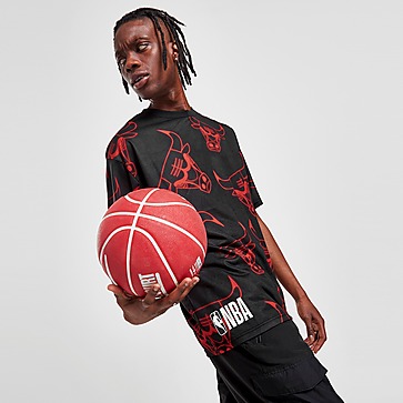 New Era camiseta NBA Chicago Bulls All Over Print Neon