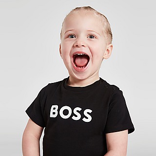 BOSS camiseta Large Logo para bebé