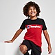 Negro/Rojo Berghaus Core Colour Block T-Shirt/Shorts Set Children