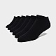 Negro HUGO pack de 6 calcetines Invisible