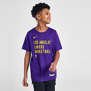 Nike NBA LA Lakers Statement T-Shirt Junior