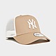 Marrón New Era gorra Trucker MLB New York Yankees Snapback