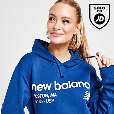 New Balance Logo sudadera con capucha