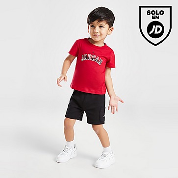 Jordan Conjunto de camiseta y pantalón corto Type Fade para bebé