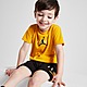 Amarillo Jordan Conjunto de camiseta y pantalón corto Jumpman para bebé