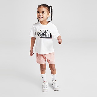 The North Face Conjunto de camiseta y pantalón corto para bebé