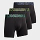 Negro Under Armour 3-Pack Boxers