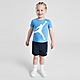 Azul Jordan Conjunto de camiseta y pantalón corto Jumpman para bebé