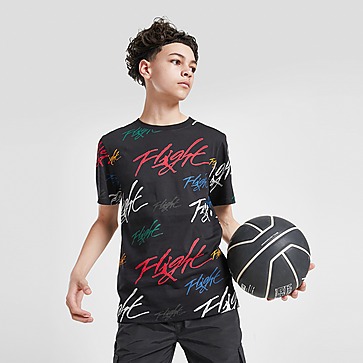 Jordan camiseta Flight All Over Print júnior