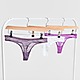 Multicolor Calvin Klein Underwear 3 Pack Sheer Lace Thongs