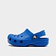 Azul Crocs Classic Clog para bebé